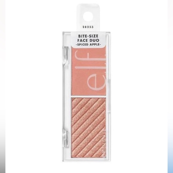 ELF Other - ⭐️ ELF Bite-Size Face Duo Blush & Highlighter in Spice Apple - New